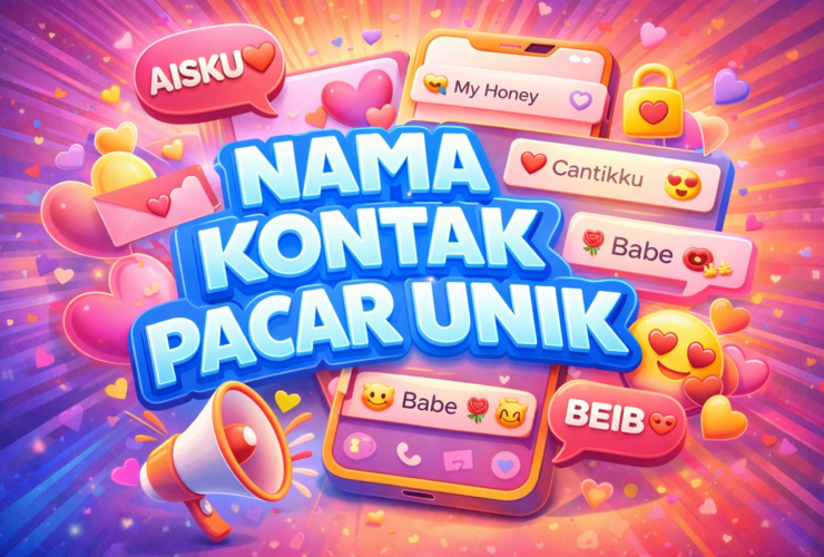 nama kontak pacar unik